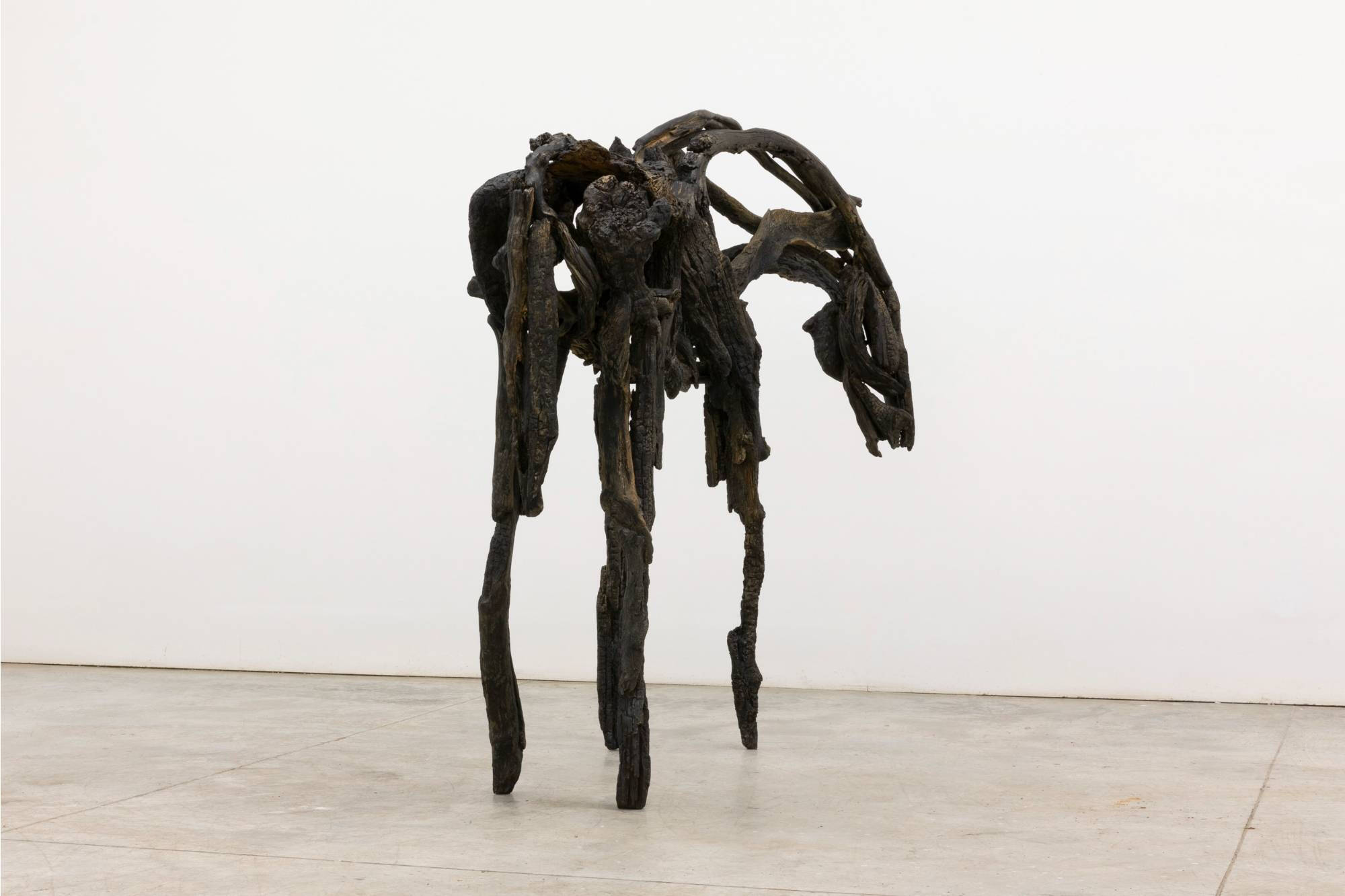Deborah Butterfield bronze horse sculpture.